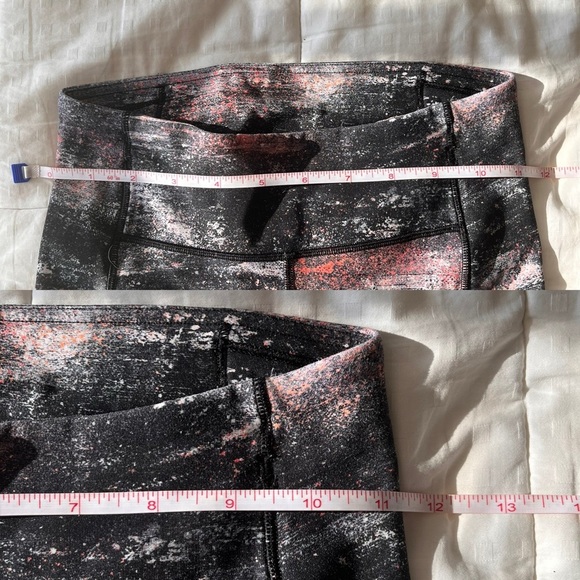 Lululemon Time To Sweat 23” Crop Leggings 2 Multicolor - Picture 10 of 12